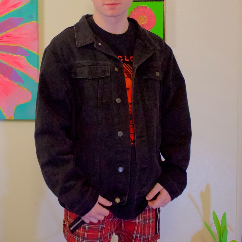 Honeypuppy Men's Black Denim Jacket